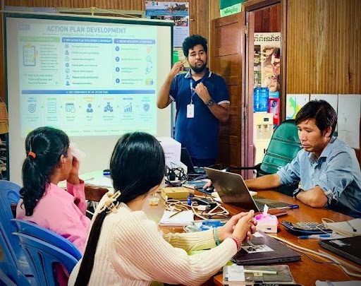 Recognizing that sustainable community development requires not only knowledge but also practical skills and innovative thinking, My Village Organization (MVi) successfully organized its Second Staff Capacity Building Training on 16 June 2026 under the Mutual Learning for Nature & People (MLNP) Project.